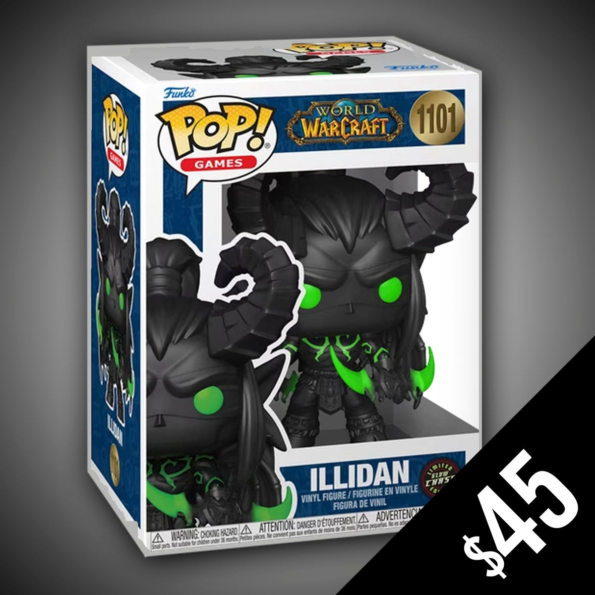 Funko Pop! World of Warcraft: Illidan #1101  (CHASE)
