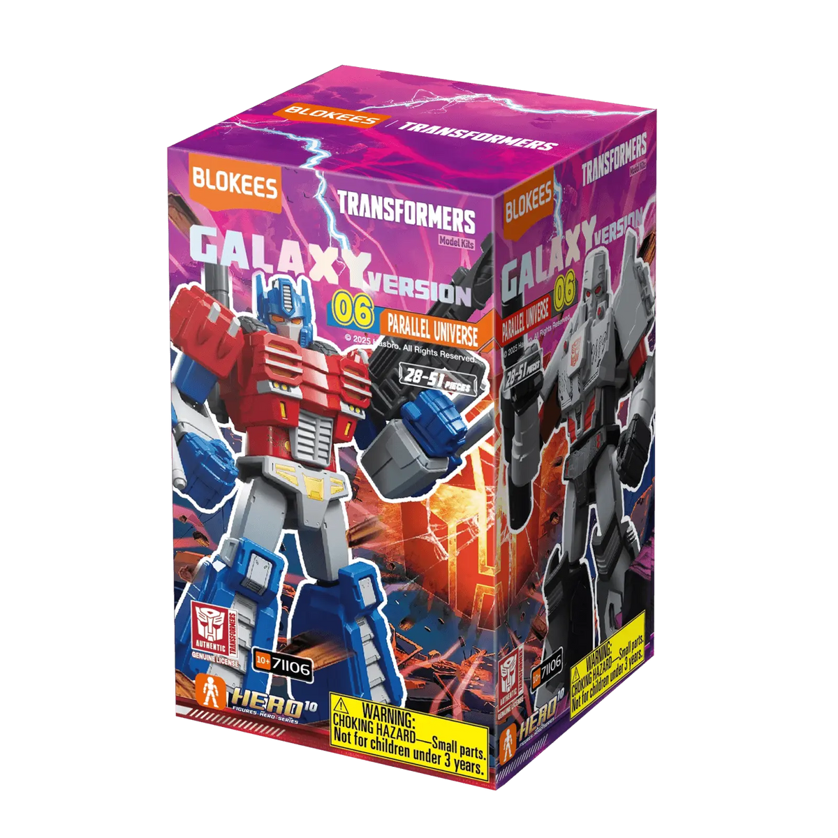 Blokees Transformers Galaxy Version 06 Parallel Universe