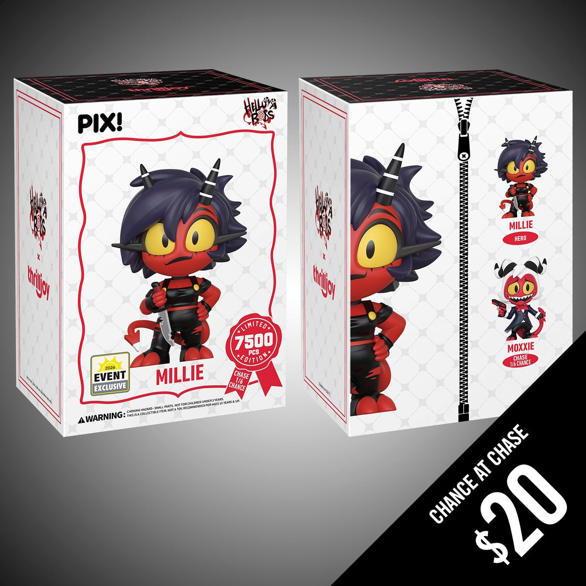 Thrilljoy PIX: Hazbin Hotel: Millie (LE7500) 2026 Event Exclusive)