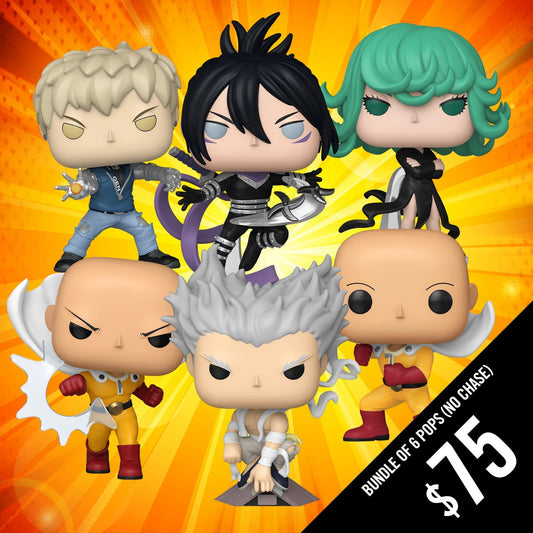 Pre-Order: One Punch Man S2: Bundle of 6 Pops (No Chase)