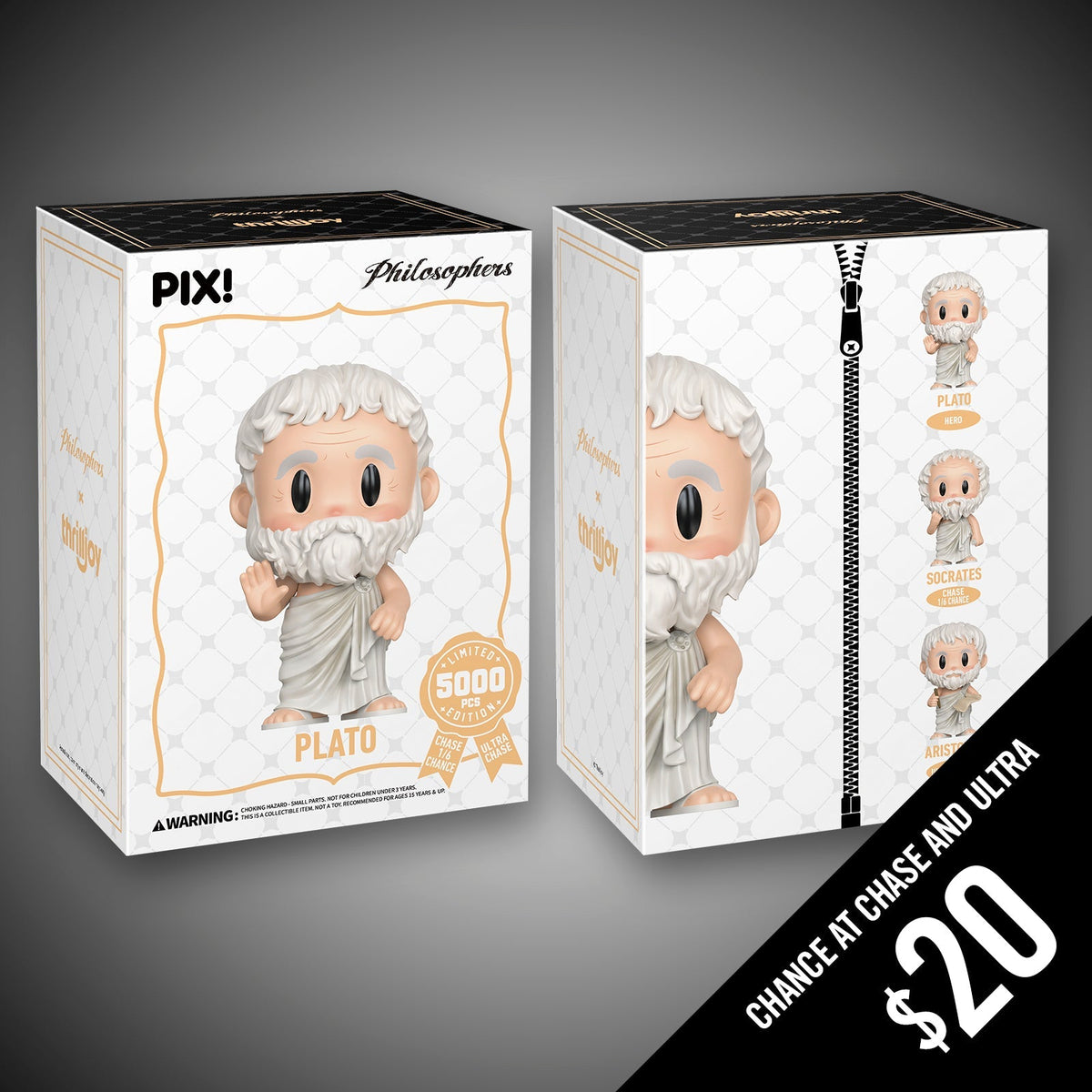 Thrilljoy PIX: Philosophers: Plato (LE5000)