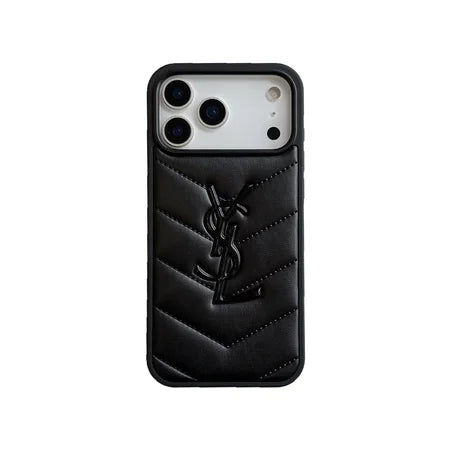 Luxury YSL Phone Case for iPhone 13-18 Pro & Pro Max