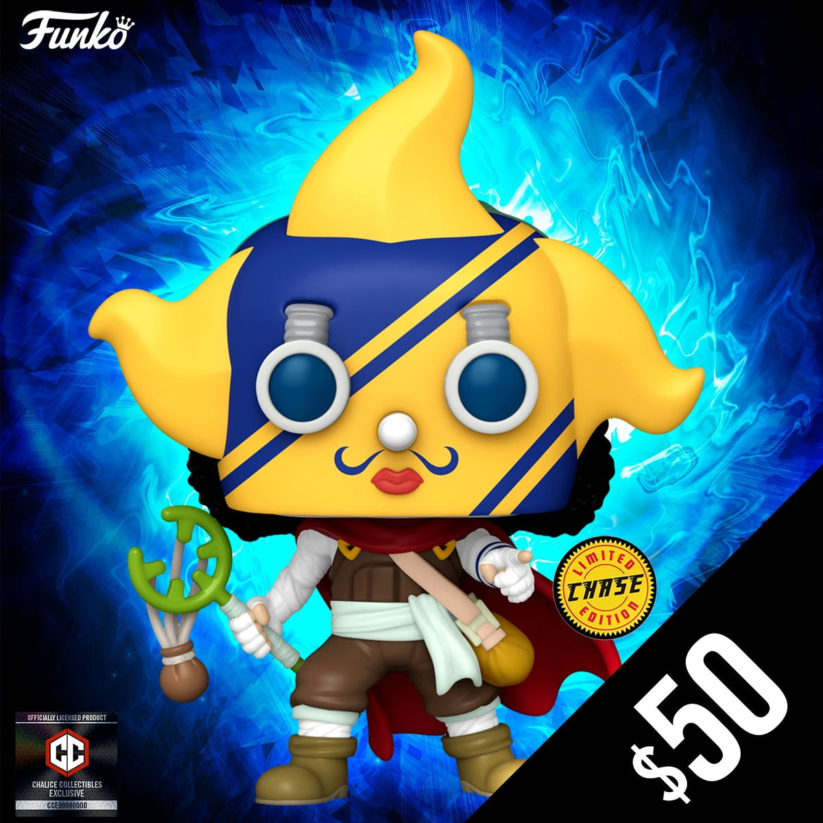Funko Pop! Chalice Exclusive: One Piece: Sniper King #1514 (CHASE)