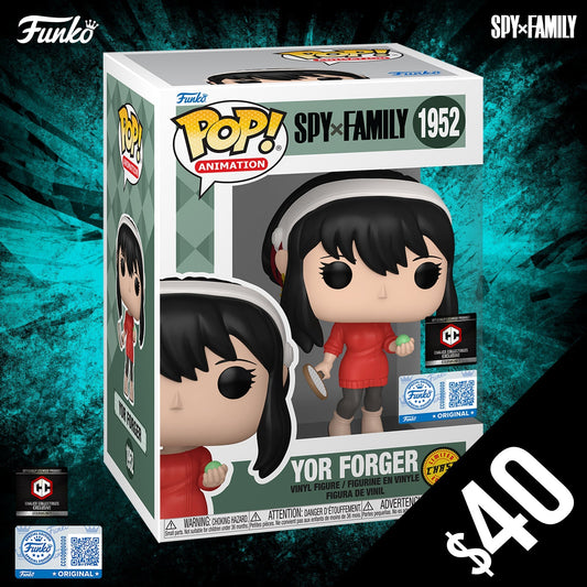 Funko Pop! Chalice Exclusive: SPY x FAMILY S1: Yor Forger #1952 (CHASE)